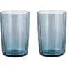 Bitz Waterglas Kusintha - Blauw - 280 Ml - 4 Stuks