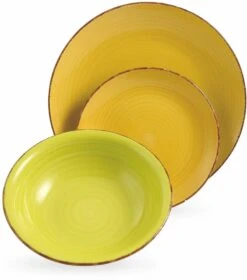 Villa D'Este Serviesset Baita 2 Intensita Doppia - 18-delig / 6 Personen -Cuisine Et Table 5907302 k