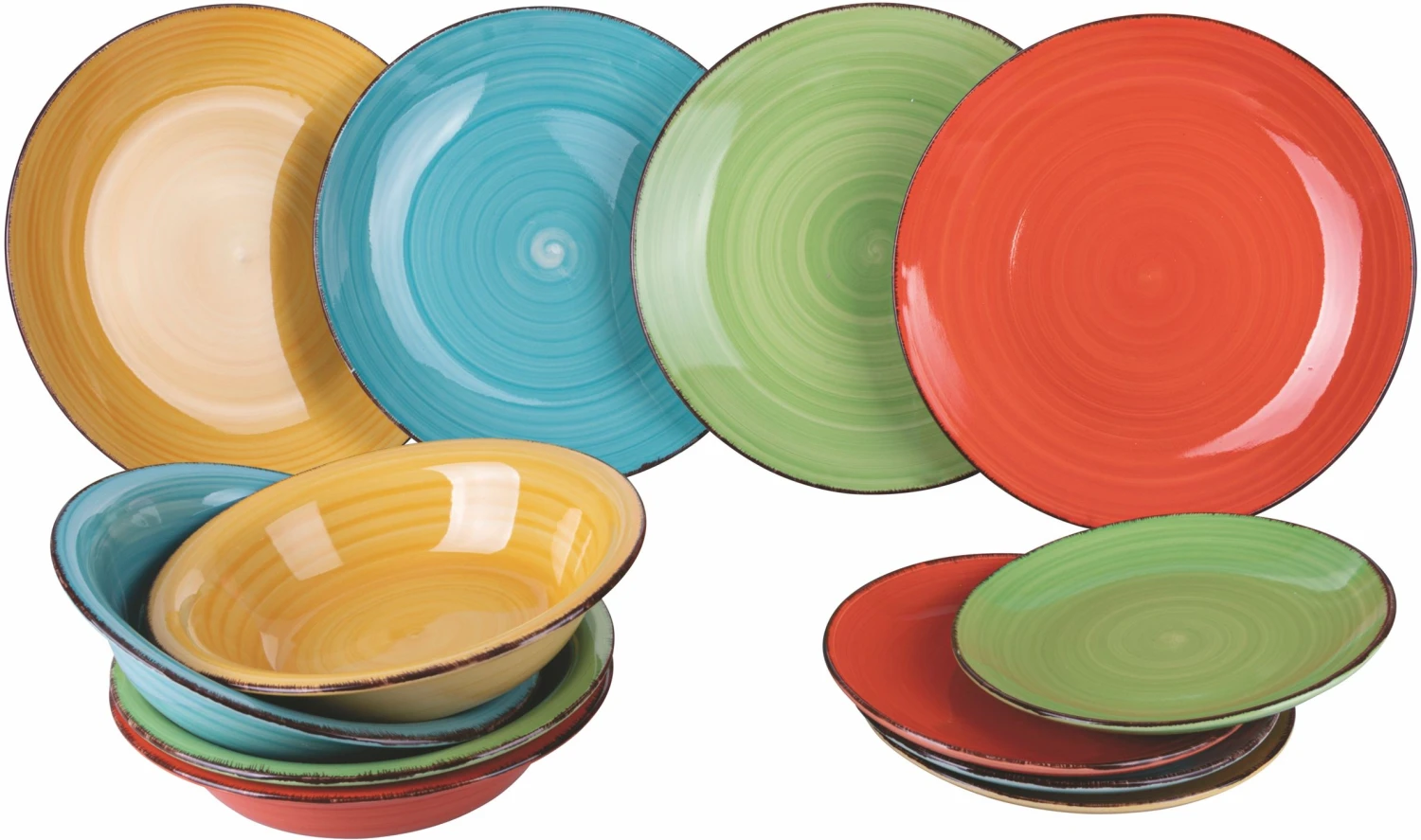 Villa D'Este Serviesset Baita Intensita Doppia - 12-delig / 4 Personen 3 Villa D'Este Serviesset Baita Intensita Doppia - 12-delig / 4 Personen