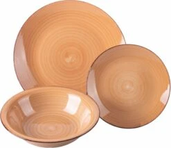 Villa D'Este Serviesset Baita - Chocolate - 12-delig / 4 Personen -Cuisine Et Table 5911820 c