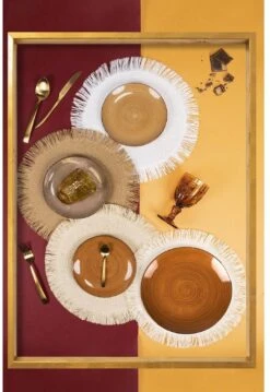 Villa D'Este Serviesset Baita - Chocolate - 12-delig / 4 Personen -Cuisine Et Table 5911820a