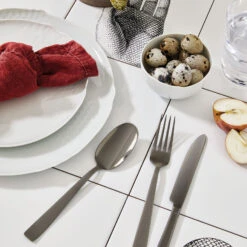 Sambonet Bestekset Flat - Zwart - 30 Delig / 6 Personen -Cuisine Et Table 62712BN1 amb02