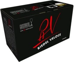 Riedel Whiskey Glazen Veloce - 2 Stuks -Cuisine Et Table 633000002 packaging q9x95SX