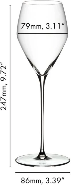 Riedel Champagne Glazen Veloce - 2 Stuks 13 Riedel Champagne Glazen Veloce - 2 Stuks -Cuisine Et Table 633000028 dimensions JQSlckBH