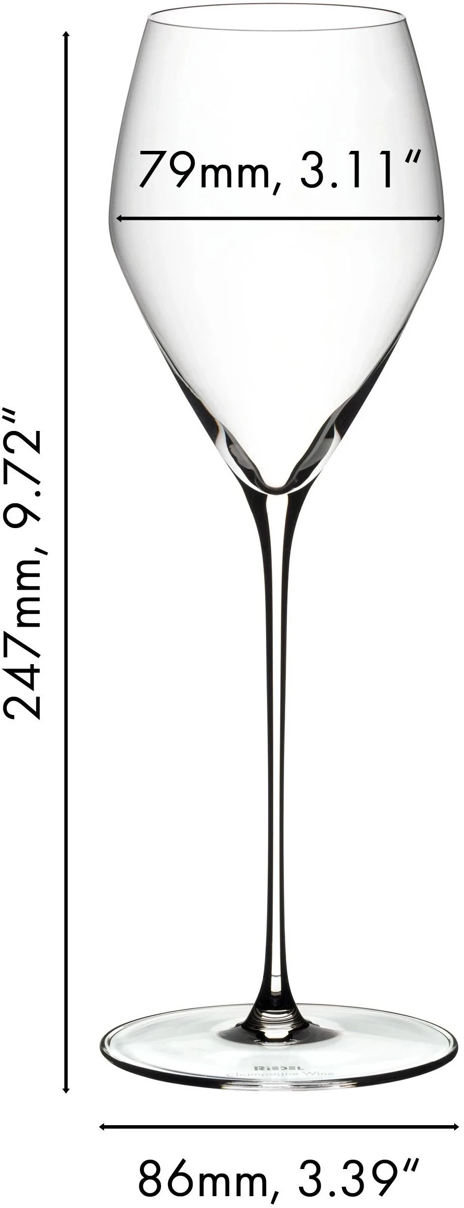 Riedel Champagne Glazen Veloce - 2 Stuks 7 Riedel Champagne Glazen Veloce - 2 Stuks - Image 5