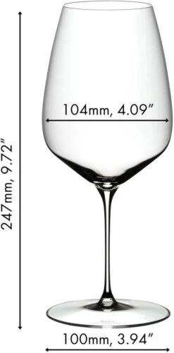 Riedel Rode Wijnglazen Veloce - Cabernet / Merlot - 6 Stuks -Cuisine Et Table 633000098 dimensions 3Zk3tOiP 1