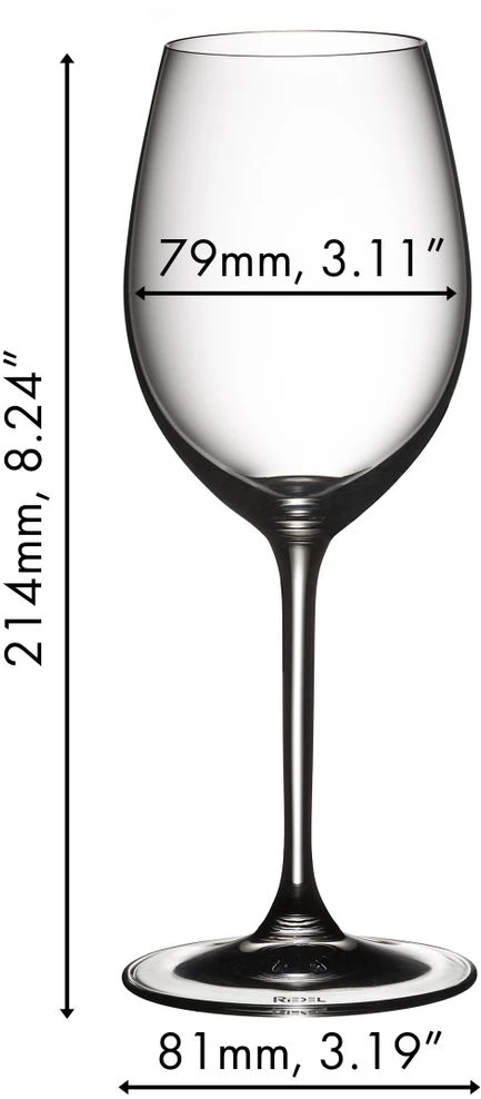 Riedel Witte Wijnglazen Vinum - Sauvignon Blanc / Dessertwijn - 6 Stuks 4 Riedel Witte Wijnglazen Vinum - Sauvignon Blanc / Dessertwijn - 6 Stuks - Image 2