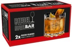 Riedel Whiskey Glazen Rocks - 2 Stuks -Cuisine Et Table 641700002 packaging PG7Eiz9i