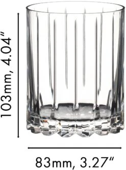 Riedel Whiskey Glazen Double Rocks - 2 Stuks 9 Riedel Whiskey Glazen Double Rocks - 2 Stuks -Cuisine Et Table 641700007 dimensions 8HqQ67sn