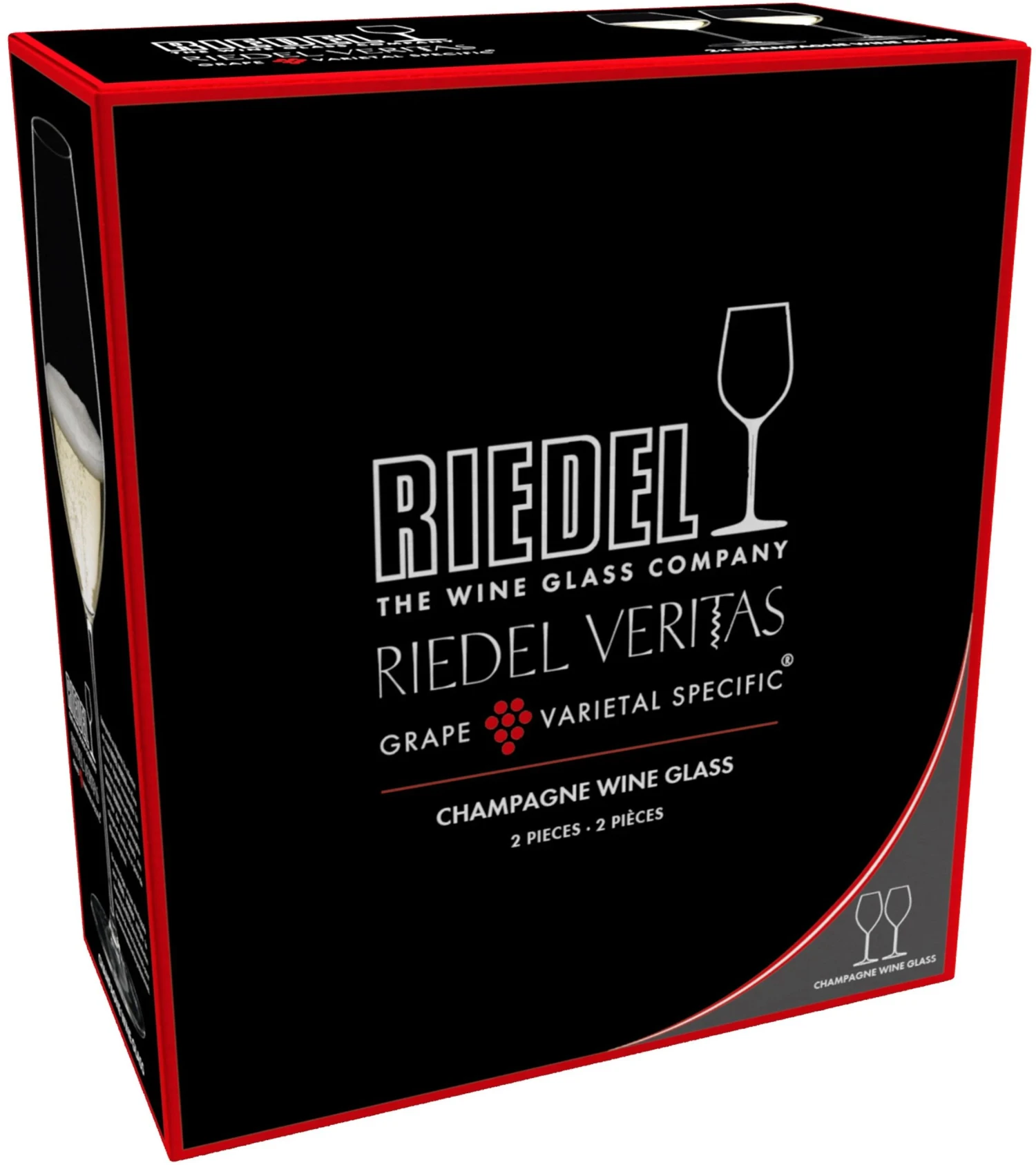 Riedel Champagne Glazen Veritas - 2 Stuks 8 Riedel Champagne Glazen Veritas - 2 Stuks - Image 6