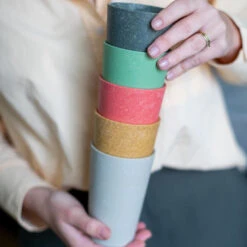 Koziol Bekers Connect Bruin 350 Ml - 2 Stuks -Cuisine Et Table 7022 5141 connect cup all 1 os1