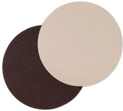 Jay Hill Onderzetters - Vegan Leer - Bruin / Zand - Dubbelzijdig - ø 10 Cm - 6 Stuks 11 Jay Hill Onderzetters - Vegan Leer - Bruin / Zand - Dubbelzijdig - ø 10 Cm - 6 Stuks -Cuisine Et Table 7061111703542 1 1