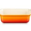 Le Creuset Ovenschaal Heritage - Oranjerood - 19 X 14 Cm / 1.1 Liter -Cuisine Et Table 71102190900001