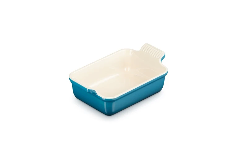 Le Creuset Ovenschaal Heritage - Deap Teal - 19 X 14 Cm / 1.1 Liter 4 Le Creuset Ovenschaal Heritage - Deap Teal - 19 X 14 Cm / 1.1 Liter - Image 2