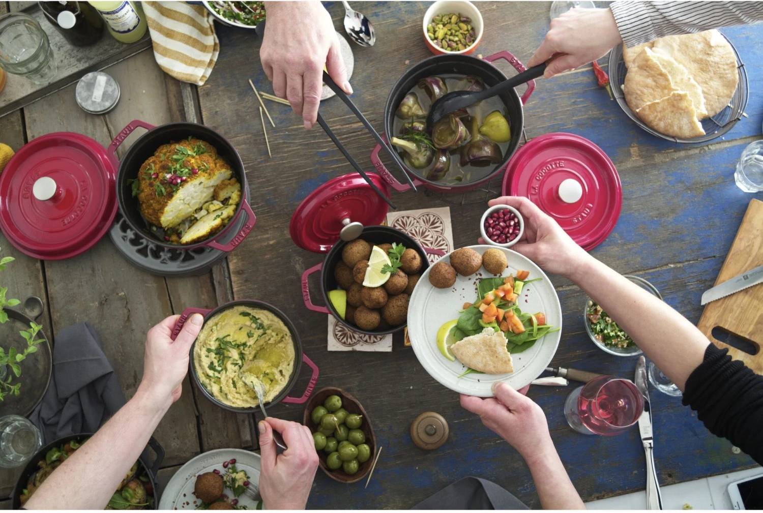 Staub Braadpan / Cocotte - Kersenrood - ø 22 Cm / 2.6 Liter 5 Staub Braadpan / Cocotte - Kersenrood - ø 22 Cm / 2.6 Liter - Image 3