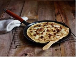 Staub Pannenkoekenpan - Zwart - ø 28 Cm - Geëmailleerde Anti-aanbaklaag -Cuisine Et Table 750039974