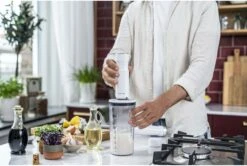 Zwilling Staafmixer Enfinigy - 800 W - 9 Snelheden - Zilver/Wit -Cuisine Et Table 750060053