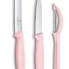 Victorinox Messenset Swiss Classic - Lichtroze - 3-delig -Cuisine Et Table 7613329142004
