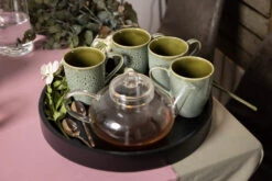 Jay Hill Dienblad Acacia Zwart ø 35 Cm -Cuisine Et Table 8 Jay Hill Serviesset Stromboli 16 Delig 9