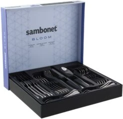Sambonet Bestekset Bloom - RVS - Monoblock - 24 Delig / 6 Personen -Cuisine Et Table 8014808487606 6