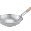 Paderno Wokpan - Met Houten Steel - ø 31 Cm - Zonder Anti-aanbaklaag -Cuisine Et Table 8014808843679