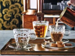 Bormioli Rocco Espresso Glazen Cube - 100 Ml - 6 Stuks -Cuisine Et Table 8411712764418