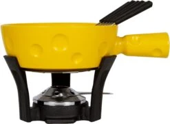 Boska Fondueset Cheesy - 6 Personen - Geel/zwart - 1.3 Liter 8 Boska Fondueset Cheesy - 6 Personen - Geel/zwart - 1.3 Liter -Cuisine Et Table 853512 fondue cheesy