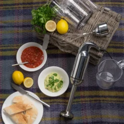 Dualit Staafmixer Set - 3-delig - Zilver - D88930 -Cuisine Et Table 85802 hand blender chrome lifestyle 2