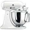 KitchenAid Keukenmachine Artisan - Kantelbare Kop - Wit - 4.8 Liter - 5KSM175PSEWH -Cuisine Et Table 859701501030