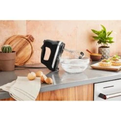 KitchenAid Handmixer - 6 Standen - Onyx Zwart - 5KHM6118EOB -Cuisine Et Table 859711634760 2