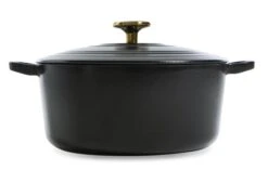 BK Braadpan Bourgogne - Pitch Black - ø 24 Cm / 4.2 Liter -Cuisine Et Table 8718311313673 1 1 1