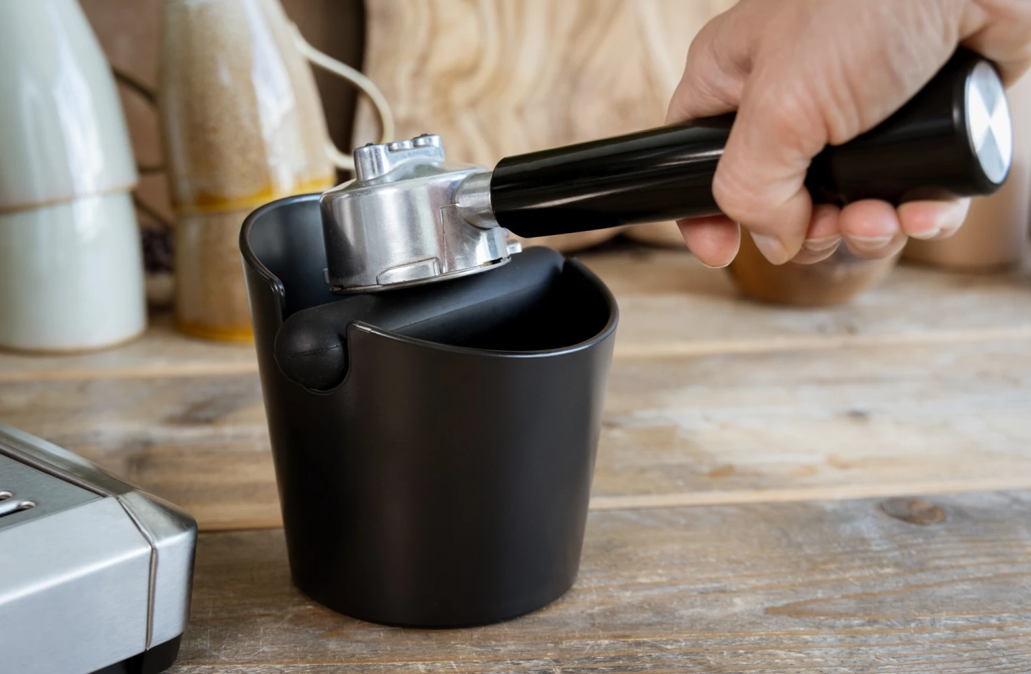 Jay Hill Uitklopbak Koffie Espresso Zwart 4 Jay Hill Uitklopbak Koffie Espresso Zwart - Image 2