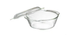 Sareva Ovenschaal Met Deksel- Hittebestendig Glas - ø 16.5 Cm / 1 Liter 9 Sareva Ovenschaal Met Deksel- Hittebestendig Glas - ø 16.5 Cm / 1 Liter -Cuisine Et Table 8720364451929 1