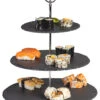 Sareva Etagere / Serveertoren Leisteen 3-Laags -Cuisine Et Table 8720364452896