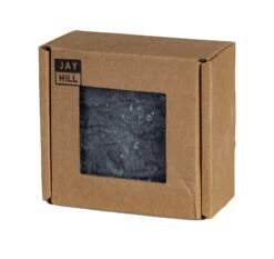 Jay Hill Onderzetters Marmer - Grijs - 10 X 10 Cm - 4 Stuks -Cuisine Et Table 8720364453183 2
