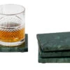 Jay Hill Onderzetters Marmer - Groen - 10 X 10 Cm - 4 Stuks -Cuisine Et Table 8720364453237 2