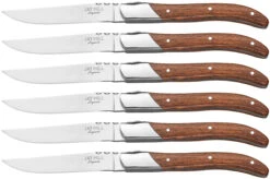 Jay Hill Steakmessen Laguiole - Rozenhout - 6 Stuks -Cuisine Et Table 8720364453466 5