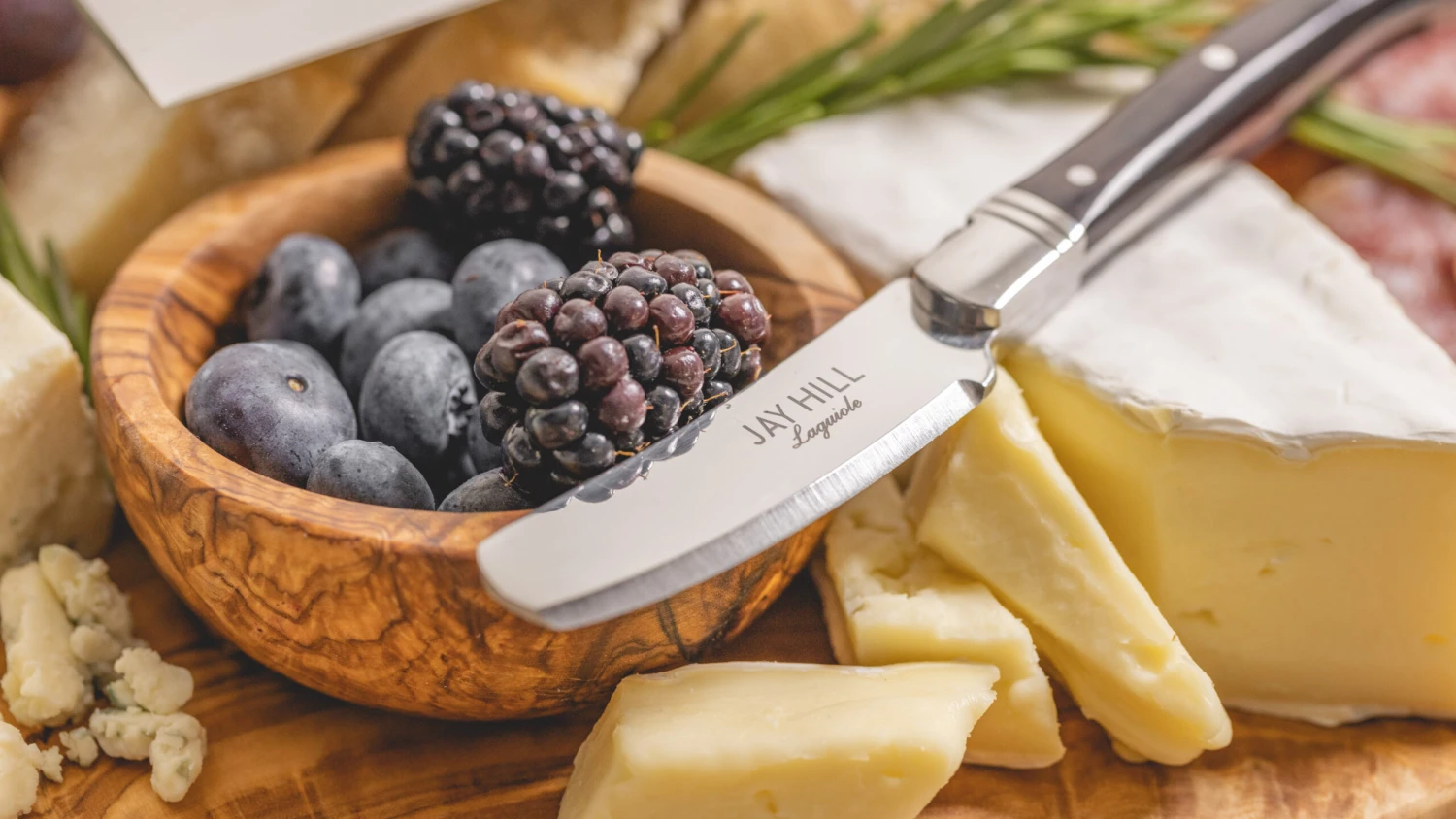 Jay Hill Kaasmessenset Laguiole - Zwart - 3 Stuks 5 Jay Hill Kaasmessenset Laguiole - Zwart - 3 Stuks - Image 3