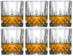 Cookinglife Whiskey Glazen / Cocktailglazen / Waterglazen Moray - 320 Ml - 6 Stuks -Cuisine Et Table 8720955225793