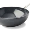 BK Wokpan Superior - Aluminium - ø 30 Cm - Keramische Anti-aanbaklaag -Cuisine Et Table 8bd141a8b3ff6e4a139fbd9293456b06c179286e BK Superior Ceramic B B Wok 30