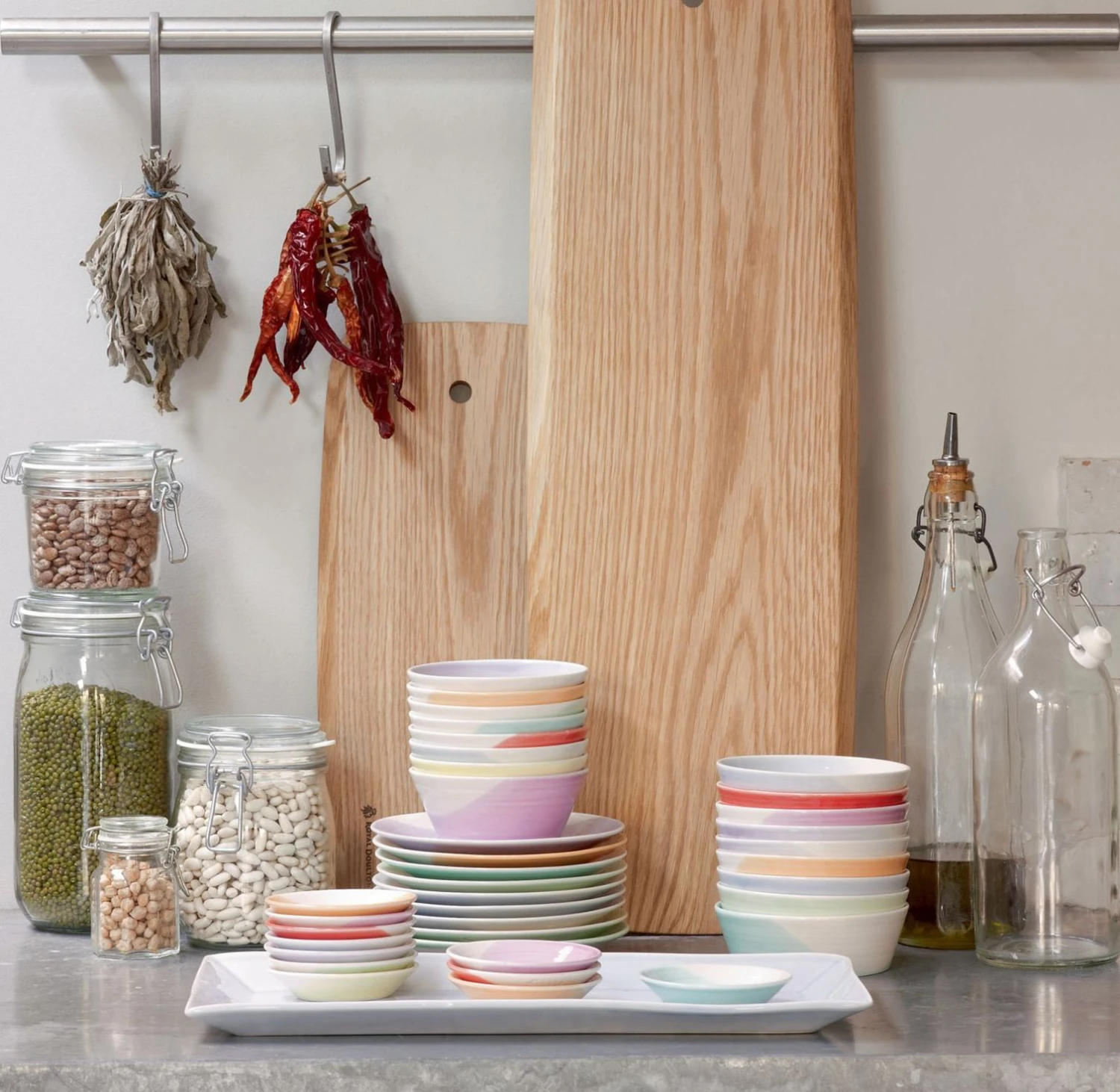 Royal Doulton Kommen 1815 Bright Colours ø 15 Cm - 4 Stuks 6 Royal Doulton Kommen 1815 Bright Colours ø 15 Cm - 4 Stuks - Image 4