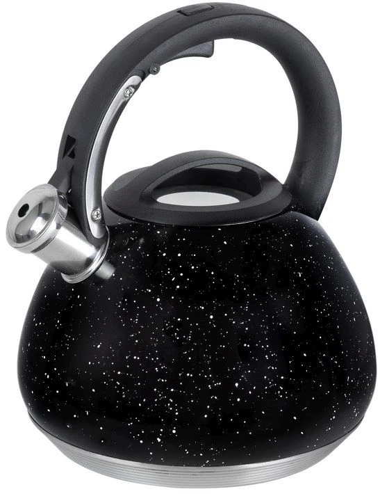 Resto Kitchenware Fluitketel Lyra - Zwart - 2.7 Liter 3 Resto Kitchenware Fluitketel Lyra - Zwart - 2.7 Liter