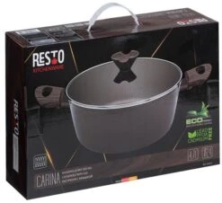 Resto Kitchenware Kookpan Carina - ø 24 Cm / 4.7 Liter - Standaard Anti-aanbaklaag -Cuisine Et Table 93019.4260403578629.ver02