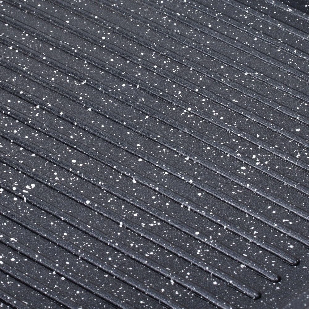 Resto Kitchenware Grillpan Meridiana - 28 X 28 Cm - Standaard Anti-aanbaklaag 5 Resto Kitchenware Grillpan Meridiana - 28 X 28 Cm - Standaard Anti-aanbaklaag - Image 3