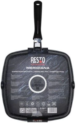Resto Kitchenware Grillpan Meridiana - 28 X 28 Cm - Standaard Anti-aanbaklaag 15 Resto Kitchenware Grillpan Meridiana - 28 X 28 Cm - Standaard Anti-aanbaklaag -Cuisine Et Table 93406.4260403579664.ver04