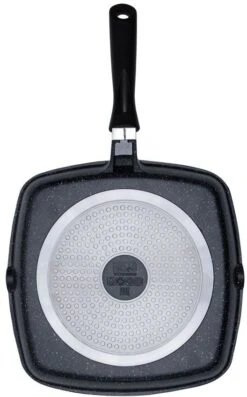 Resto Kitchenware Grillpan Meridiana - 28 X 28 Cm - Standaard Anti-aanbaklaag 12 Resto Kitchenware Grillpan Meridiana - 28 X 28 Cm - Standaard Anti-aanbaklaag -Cuisine Et Table 93406.4260403579664.ver06