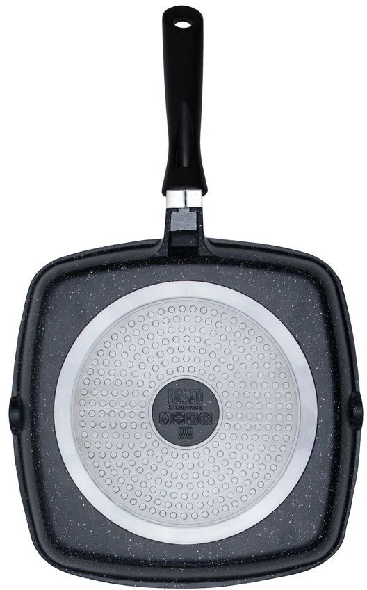 Resto Kitchenware Grillpan Meridiana - 28 X 28 Cm - Standaard Anti-aanbaklaag 6 Resto Kitchenware Grillpan Meridiana - 28 X 28 Cm - Standaard Anti-aanbaklaag - Image 4