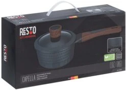 Resto Kitchenware Steelpan Capella - ø 16 Cm / 1.4 Liter - Standaard Anti-aanbaklaag -Cuisine Et Table 93500.4260403579015.ver30