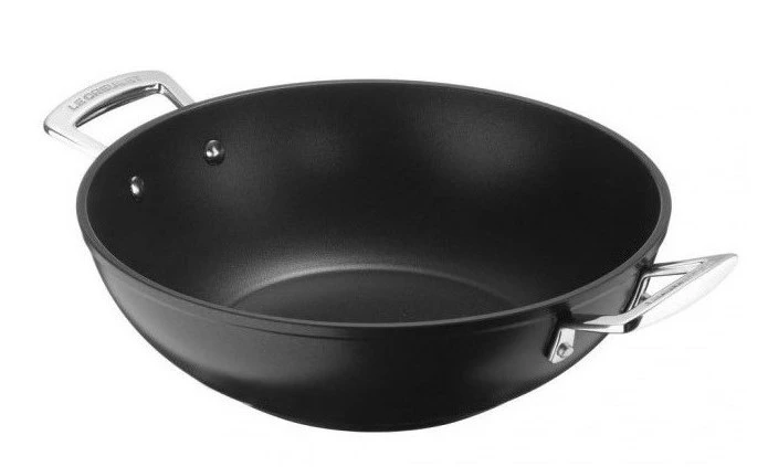 Le Creuset Wokpan Les Forgées TNS - ø 32 Cm / 6 Liter - Standaard Anti-aanbaklaag 3 Le Creuset Wokpan Les Forgées TNS - ø 32 Cm / 6 Liter - Standaard Anti-aanbaklaag