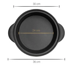 Blackwell Tajine Gietijzer - Zwart - ø 30 Cm / 3 Liter -Cuisine Et Table Asset 31@2x 80